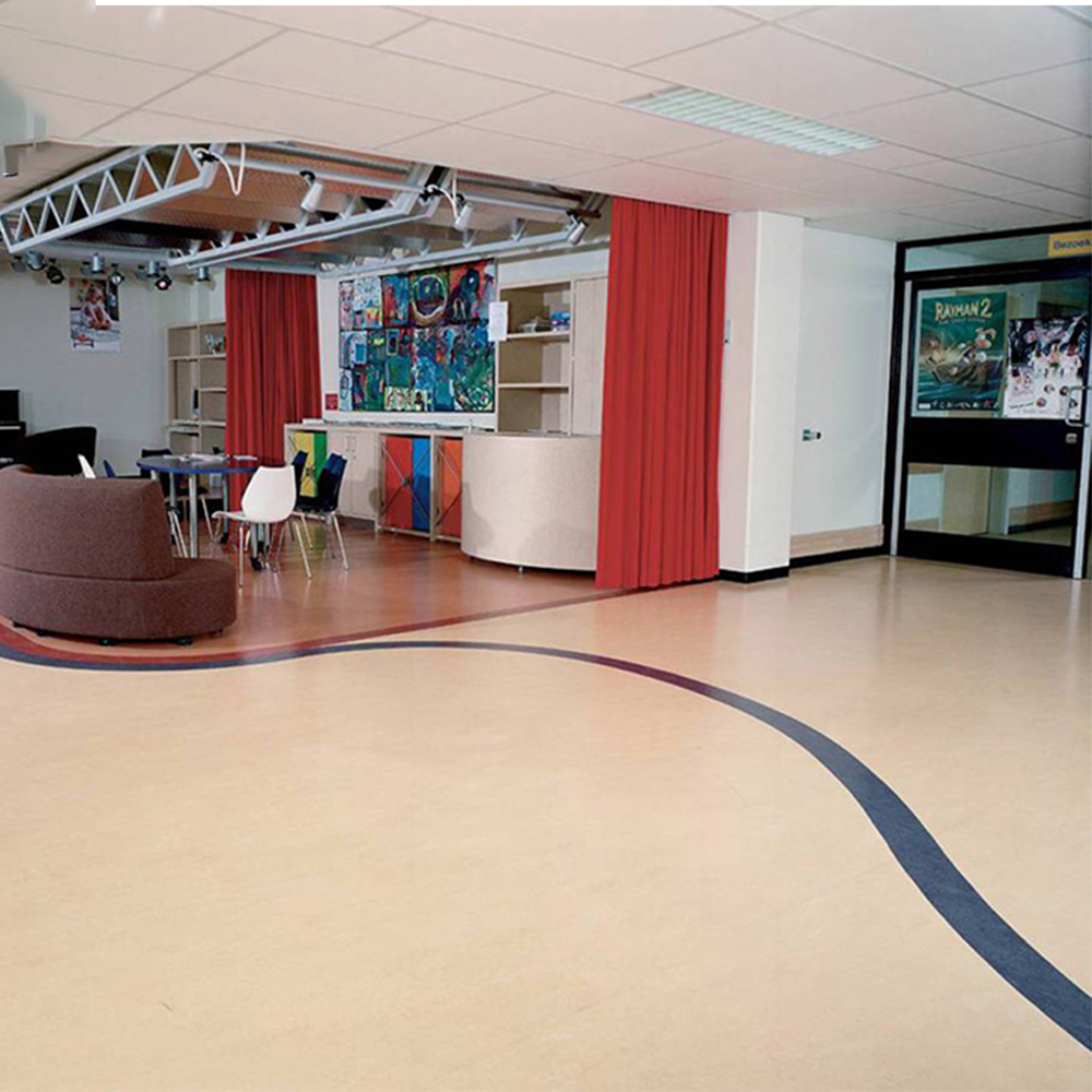 Customized Thick PVC Flooring For Basement