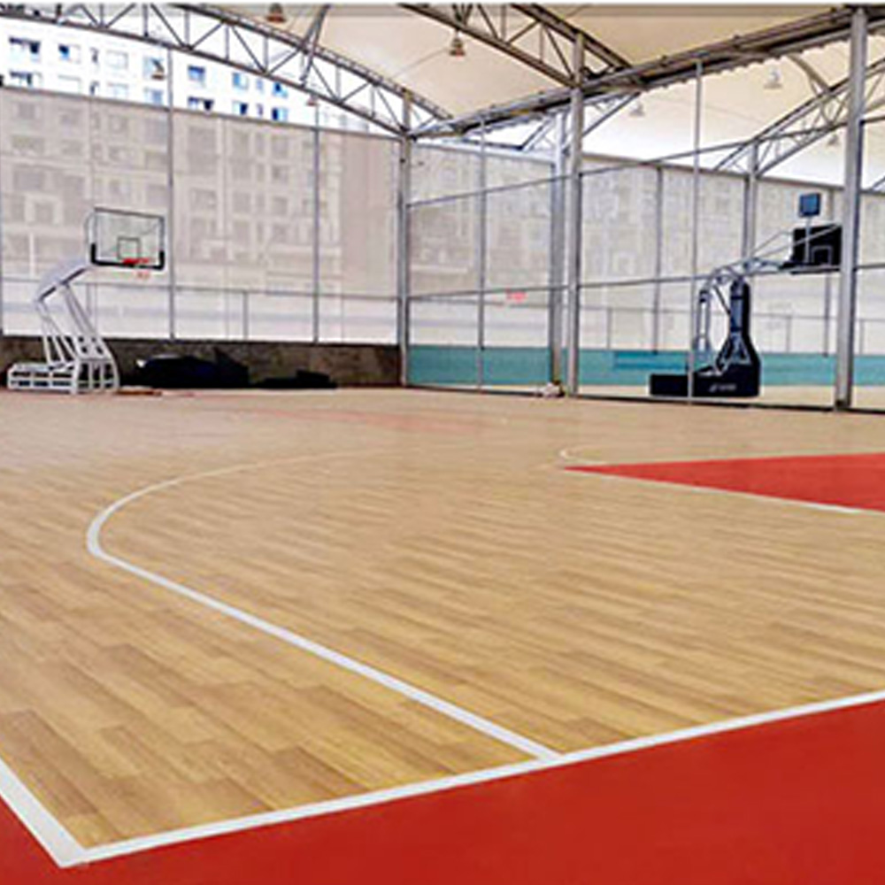 4Mm Environmental PVC Flooring For Basketball Courts