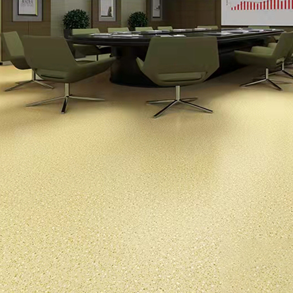 Wear-Resistant Textured PVC Flooring For Library