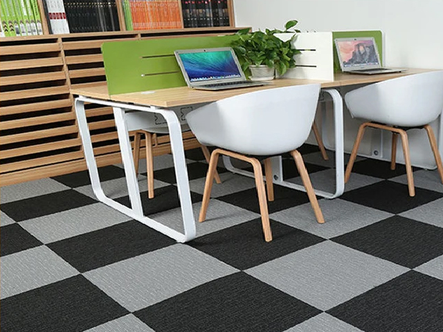 Rectangle Waterproof Commercial Carpet Tiles