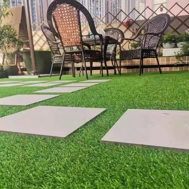 High Density Green Artificial Turf for Landscape