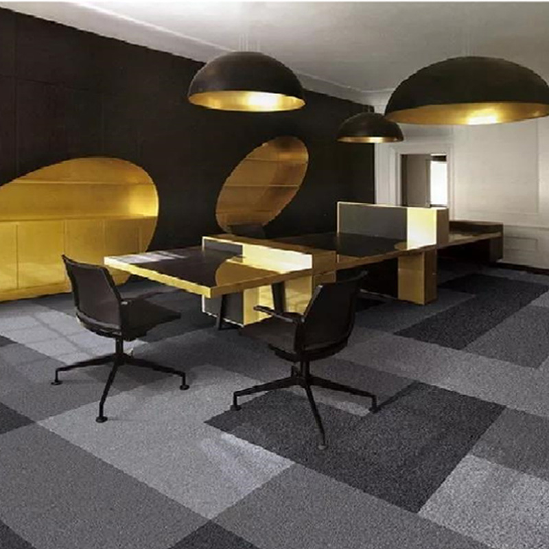 Vinyl Luxury Carpet Tiles With Padding