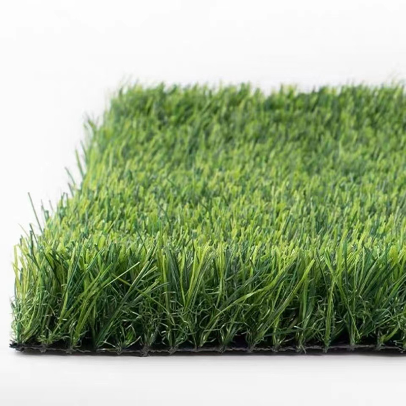 Square Hard Wearing Artificial Grass on concrete