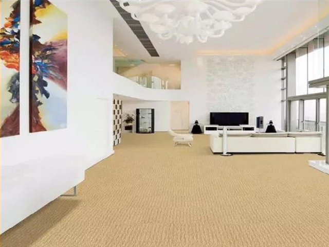 Dy Bitumen/PVC Backing and Polypropylene Fiber Carpet Tile; Commercial Living Room Fireproof Square Carpet Tile